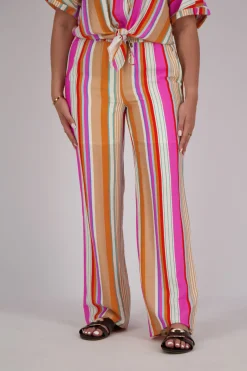 Pantalon Wide Streep Multi