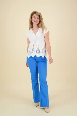 Pantalon Zoe Blauw