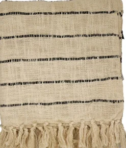 Plaid Lakhsmi Zwart