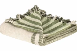 Plaid Smaragdgrøn Groen