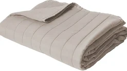 Plaid Throw Beige