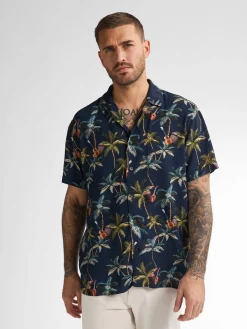 Polo AOP Blauw