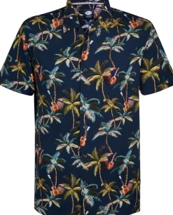 Polo AOP Blauw