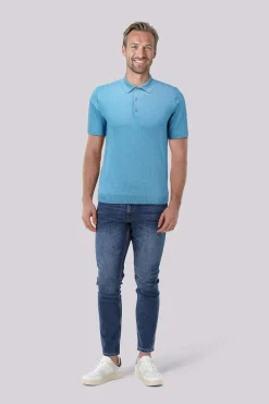 Polo Blauw