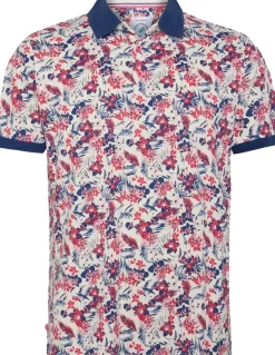 Polo Floral Blauw