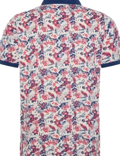 Polo Floral Blauw