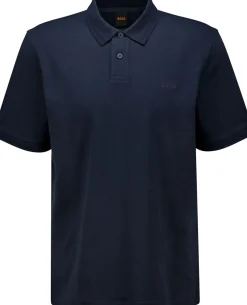 Polo Interlock Blauw