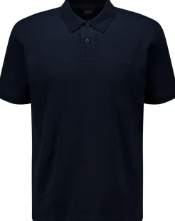 Polo Interlock Blauw