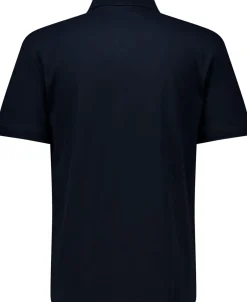 Polo Interlock Blauw