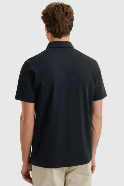 Polo Interlock Blauw