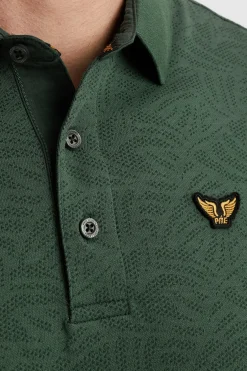 Polo Jacquard Groen