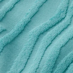 Polo Jacquard Terry Blauw