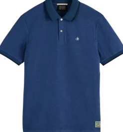 Polo Melange Blauw