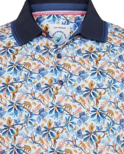 Polo Monkey Blauw