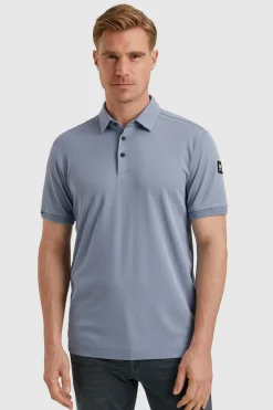 Polo Raschel Interlock Blauw