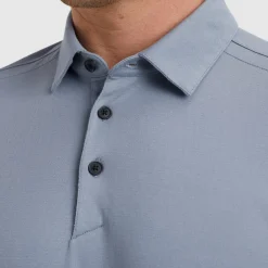 Polo Raschel Interlock Blauw