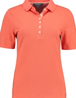 Polo shirt placket Oranje