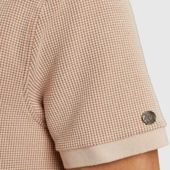 Polo Waffl Beige