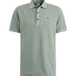 Polo Waffl Blauw
