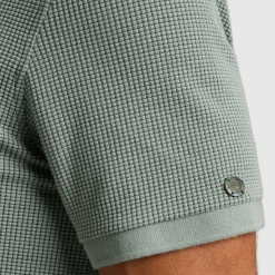 Polo Waffl Blauw