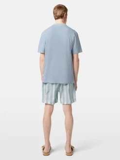 Polo Washed Chest Pocket Blauw