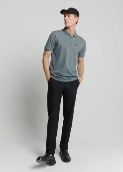 Polo Zip Blauw