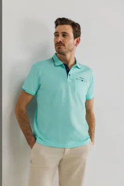 Poloshirt Blauw