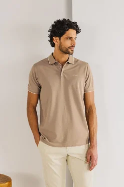Poloshirt Bruin