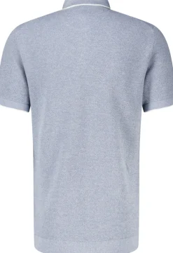 Poloshirt Knitted Blauw