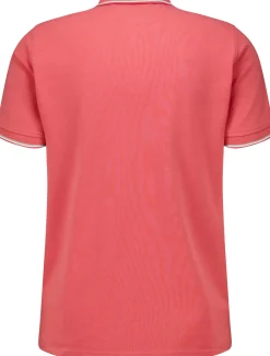 Poloshirt 2-tone Oxford Oranje