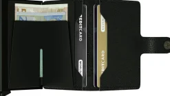 Portemonnee Miniwallet Crisple Zwart
