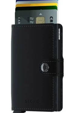 Portemonnee Miniwallet Matte Zwart