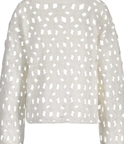 Pullover Amarey Flower  Wit