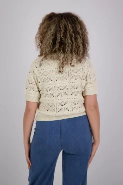Pullover Crochet Bruin