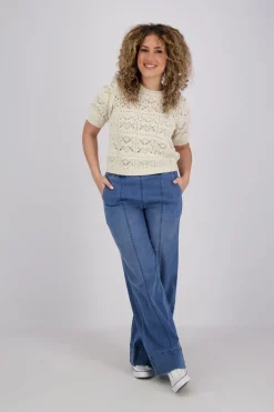 Pullover Crochet Bruin