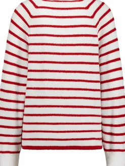 Pullover Josh Stripe  Wit