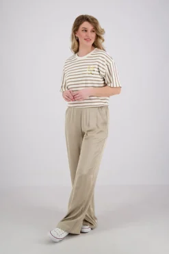 Pullover Lotte Stripe  Bruin