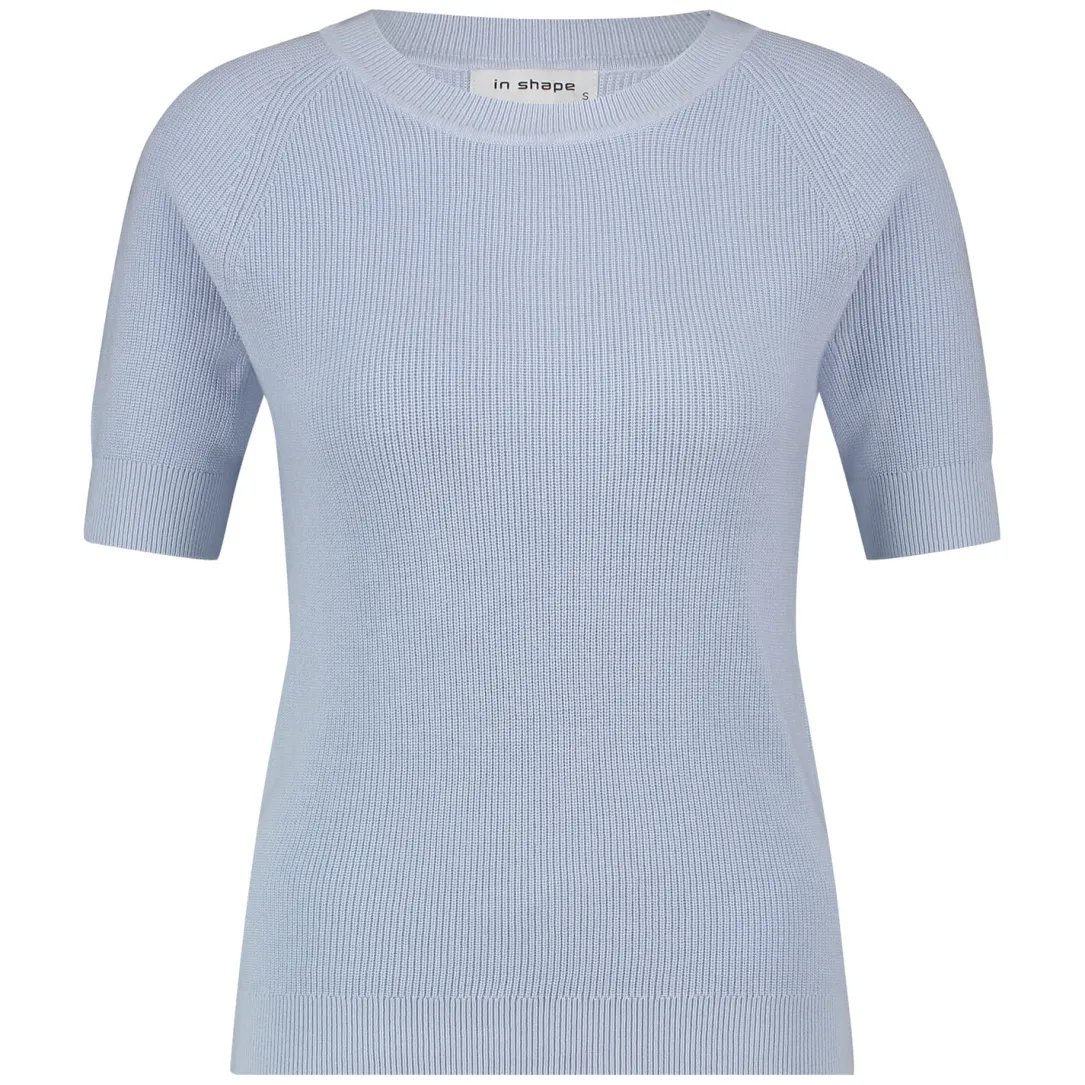 Pullover Olive Rib Blauw