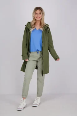 Regenjas Fabienne Groen