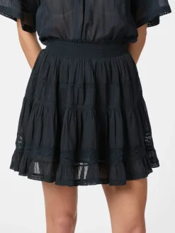 Rok Callia Voile Blauw