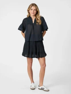 Rok Callia Voile Blauw