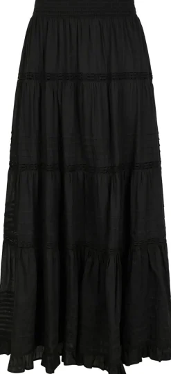 Rok Felicia s Voile Zwart