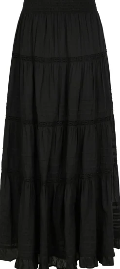 Rok Felicia s Voile Zwart