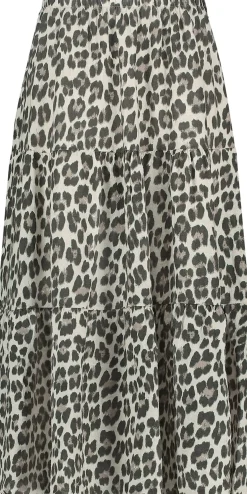 Rok Frida Leopard Beige