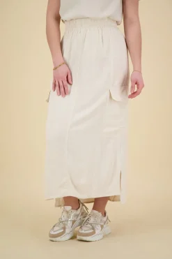 Rok Linnen Beige