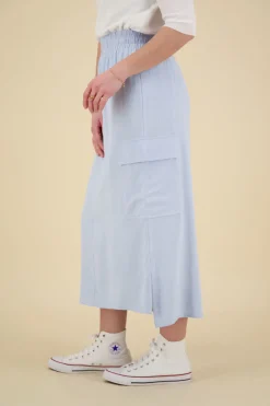 Rok Linnen Blauw