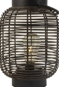 Rotan Lantaarn Zwart