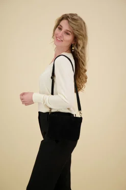Schoudertas Ariel Zwart