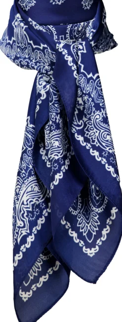 shawl Blauw
