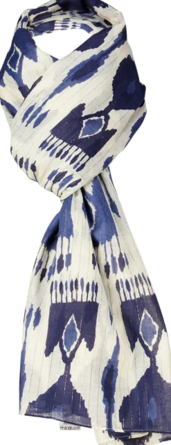 shawl Blauw